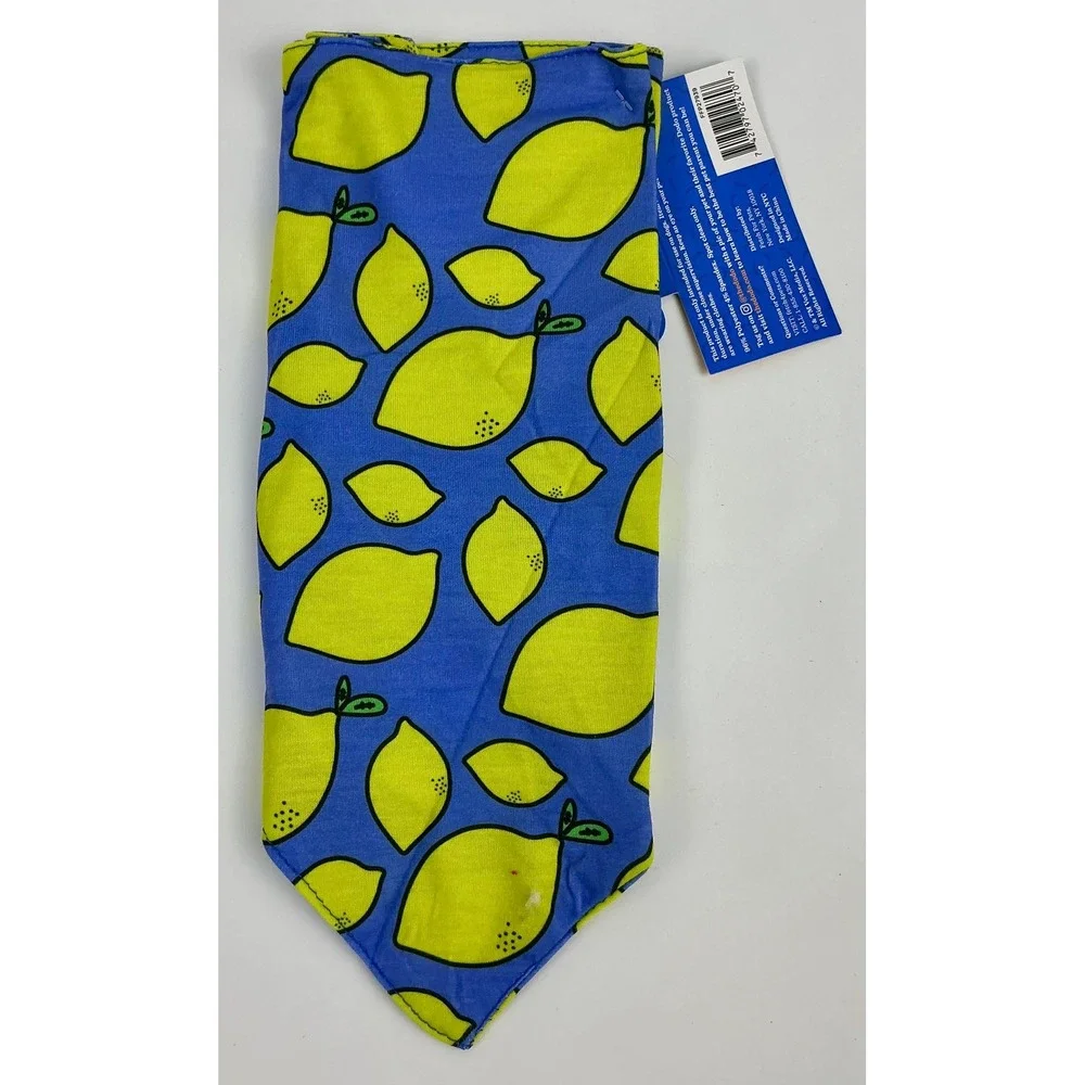 Pet Bandana Lot of 3‎ Peeps Sunny Lemons Dodo Print Medium Large Dog NWT